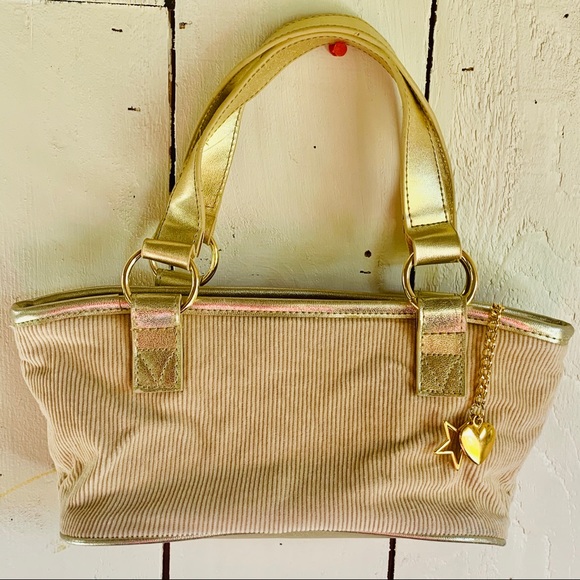 L.E.I. Corduroy Purse with Gold Accents - Picture 3 of 10